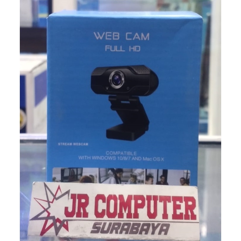 Webcam HD Camera PC Laptop Kamera Zoom Meeting Video Web Cam Gaming V8