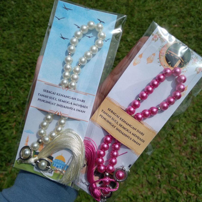 

Souvernir Tasbih Mustin Haji dan Umroh