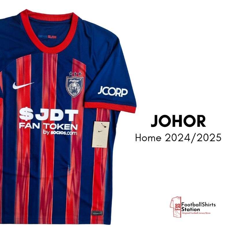 Jersey JDT Johor Darul Tak'zim Home 2024/2025 Nameset Geraldes Size XL Original