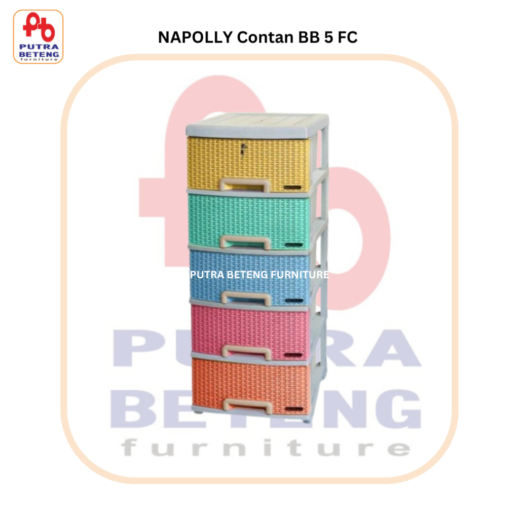 Lemari Plastik NAPOLLY Contan BB 4 5 FC