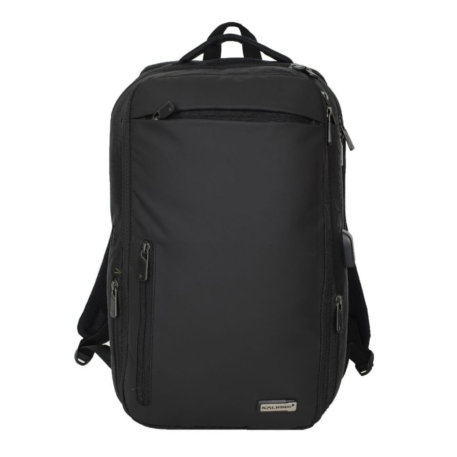 Tas Ransel Pria Kalibre Equinox 20L Backpack 911518000 / 911518 Black Original Support Laptop