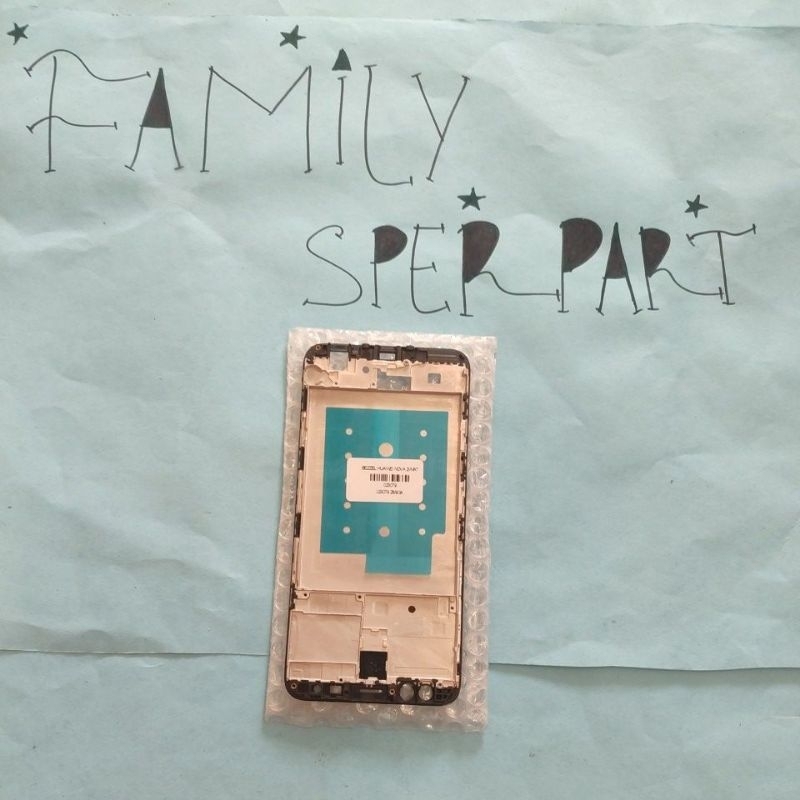 BEZZEL/FRAME LCD/DUDUKAN LCD HUAWEI NOVA 2I/MATE LITE BLACK