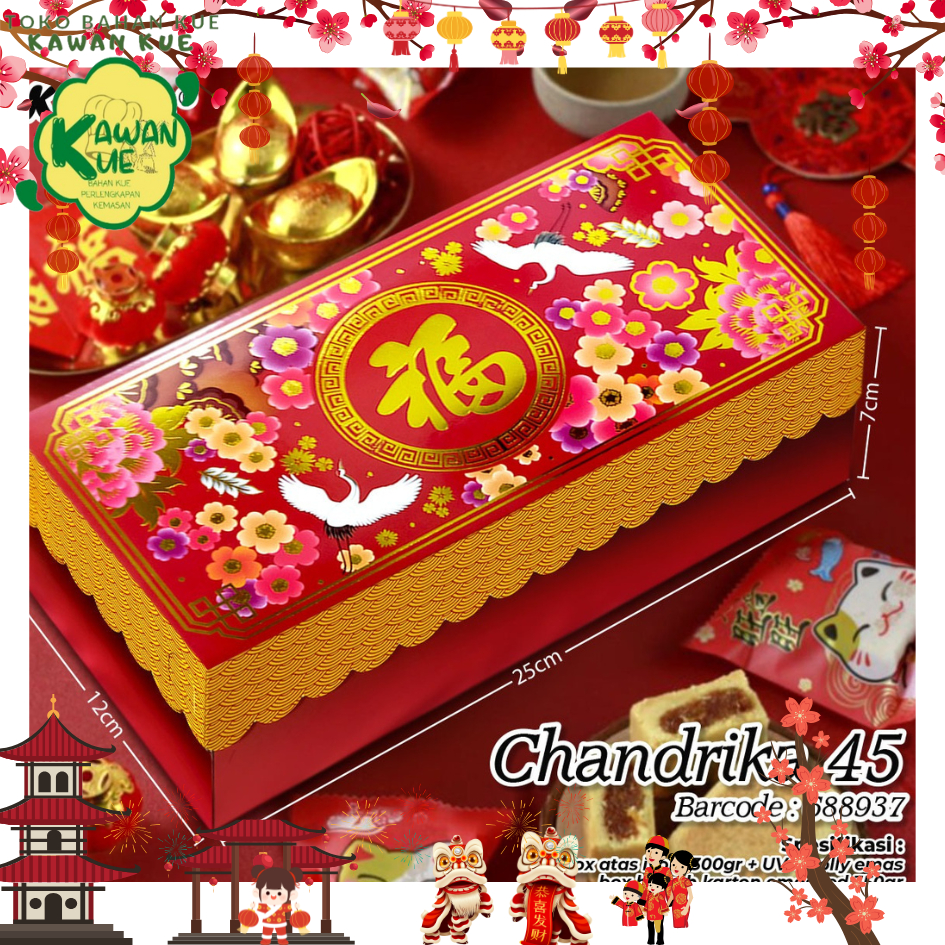 

BOX IMLEK CHANDRIKA 45 / BOX EDISI TEMA IMLEK / BOX CHINE NEW YEAR / BOX HAMPERS