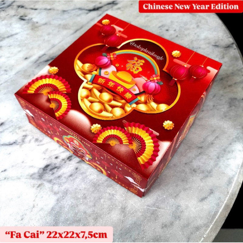 

[CHINESE NEW YEAR EDITION] Dus imlek “FA CAI” uk 22x22x7,5cm