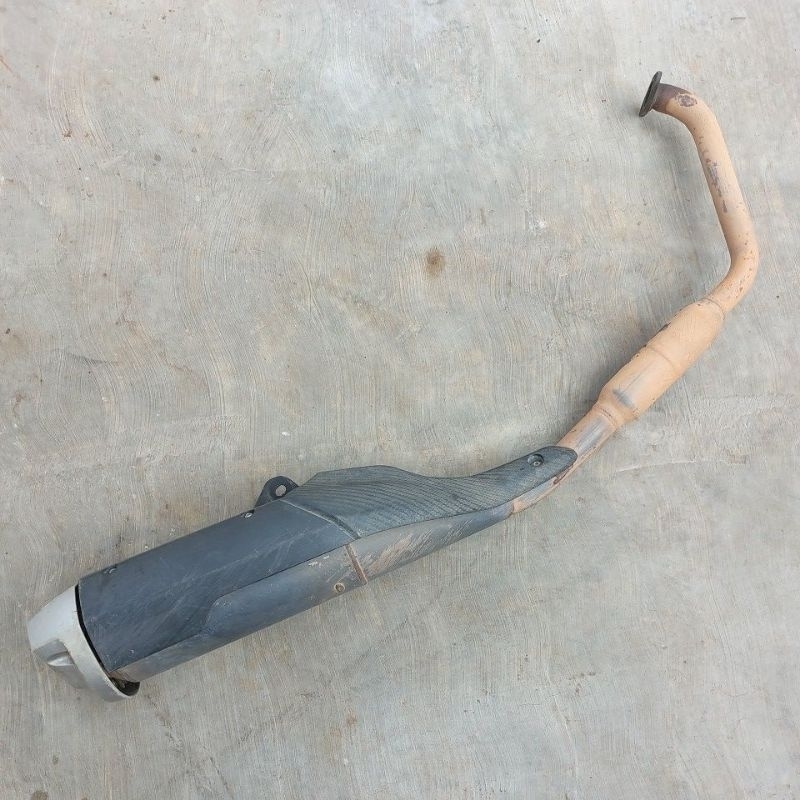knalpot kenalpot standar YAMAHA R15 V3, MT15 VVA original BK6