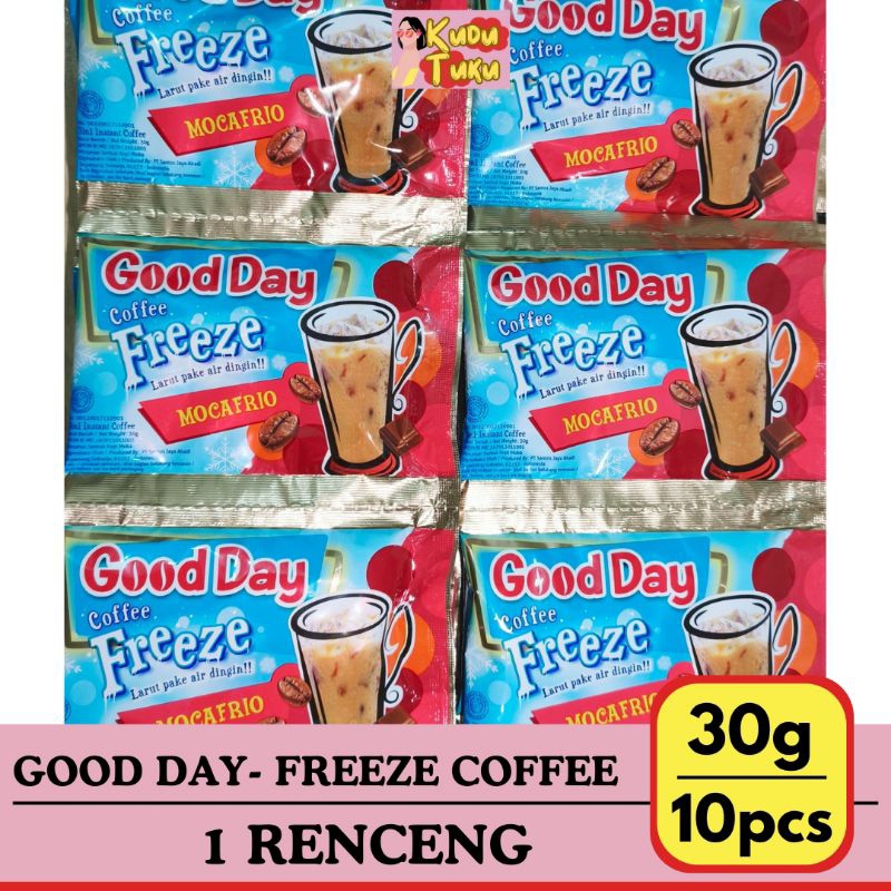 

10 PCS - GOOD DAY FREEZE MOCAFRIO 1 RENCENG - GOOD DAY FREZE