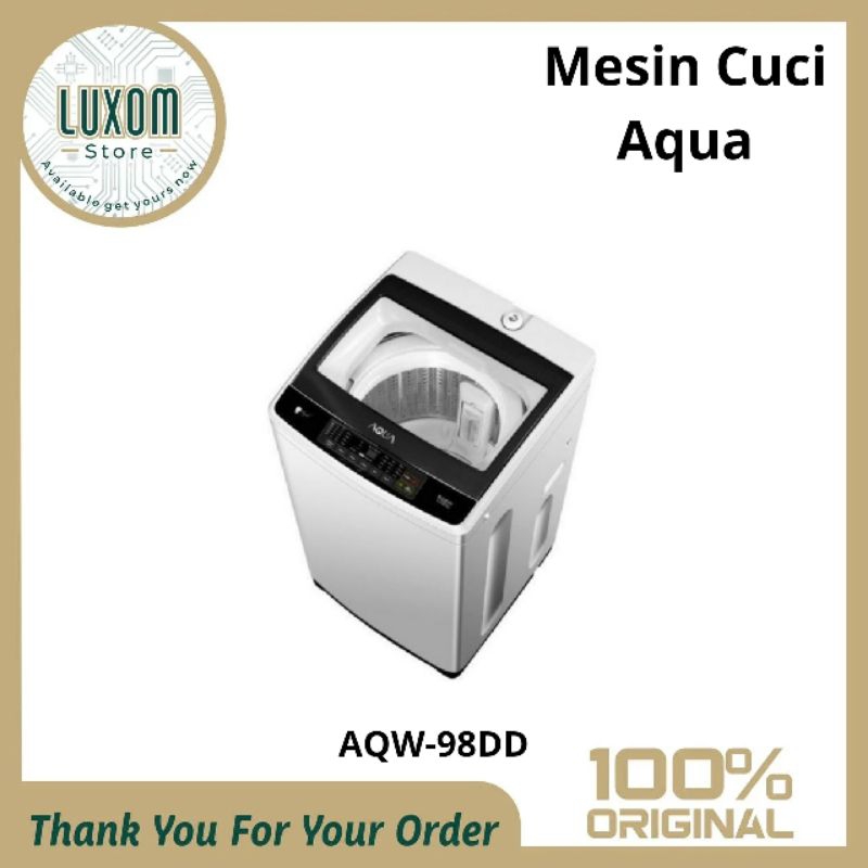 Mesin Cuci Aqua AQW-98DD (9kg) /mesin cuci aqua 1 tabung