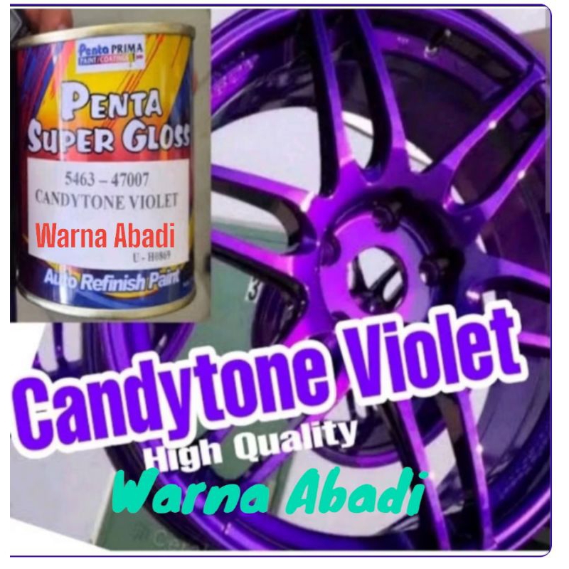 Penta Super Gloss Candytone Violet Warna Abadi 500ml