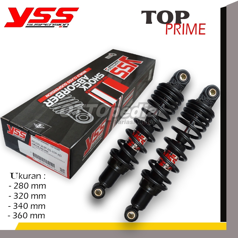 Shock Breaker Sok Belakang YSS Top Prime Non Tabung Bebek F1Zr Vega R Vega Z R RX King Tiger Thunder