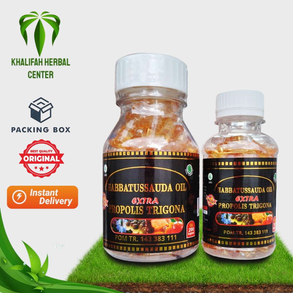 Habbatussauda Oil Extra Propolis Trigona - Propolis Trigona