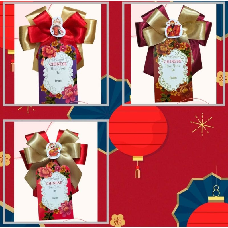 

Pita Hampers Imlek / Pita Cny + Kartu tag Random