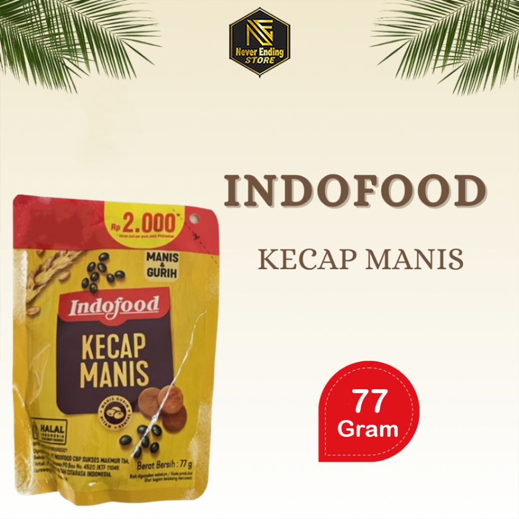 

Kecap Manis Pouch Indofood Refill 77gram
