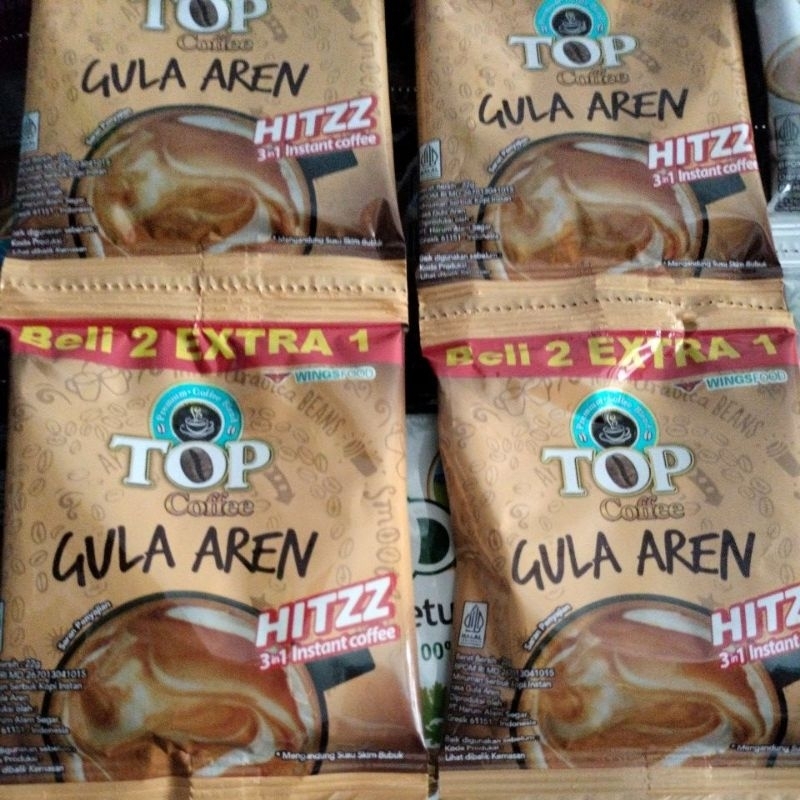 

Top Coffe Gula Aren 22 gram 1 renteng