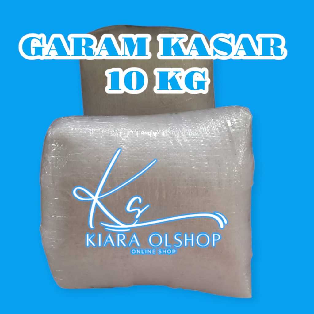 

Garam Kasar Kemasan 10 KG Gratis Ongkir