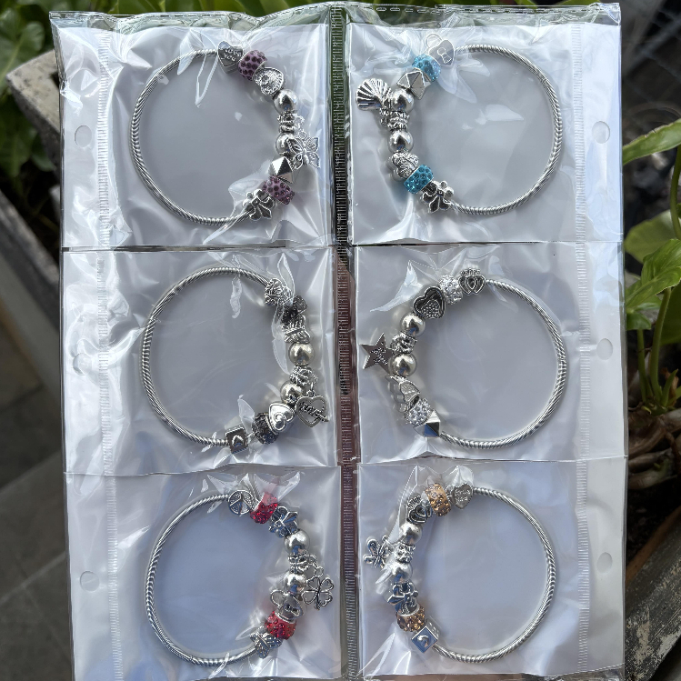 Gelang Pandora wanita/Gelang fashion korea/Gelang keren wanita