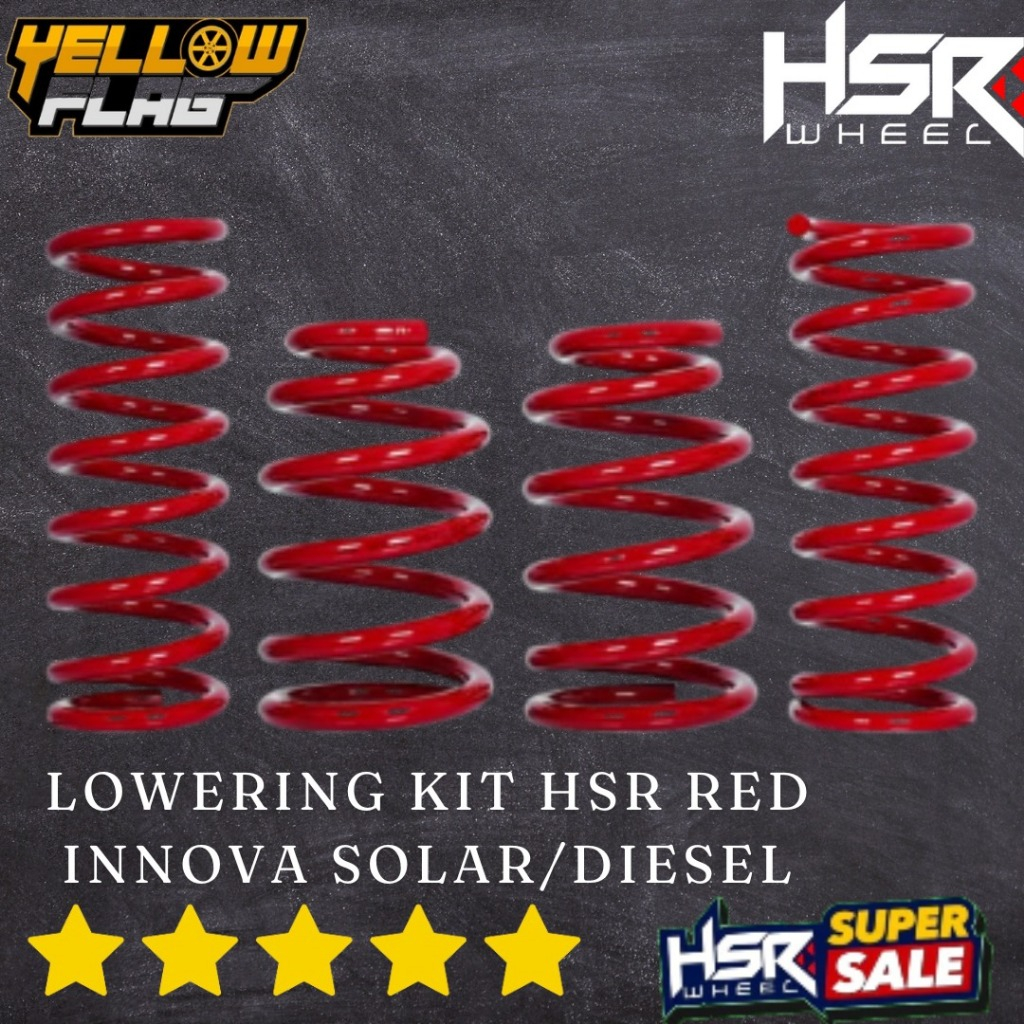 PER CEPER LOWERING KIT INNOVA SOLAR/DIESEL-LOWERING KIT HSR RED INNOVA SOLAR/DIESEL