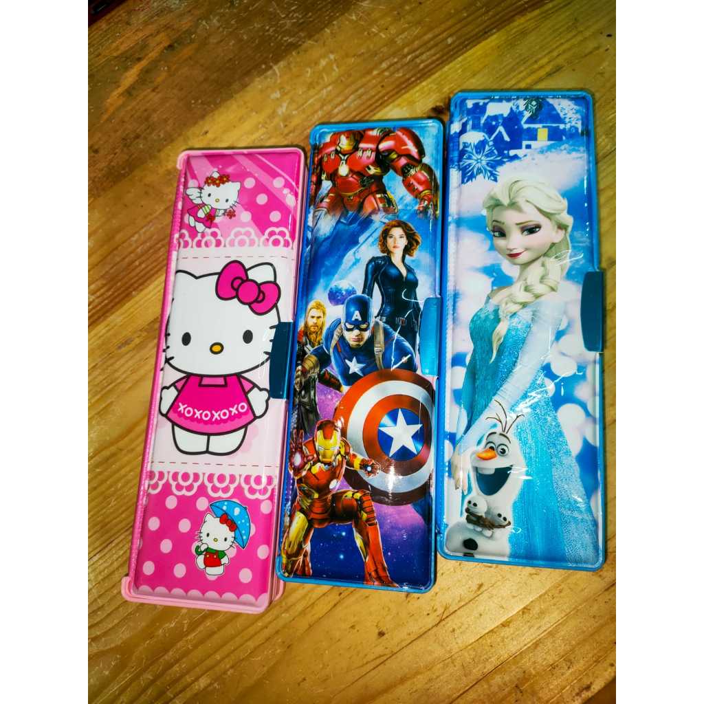 

KOTAK PENSIL MAGNET ADA SERUTAN / PENCIL CASE MODEL RAUTAN / TEMPAT PENSIL ANAK GAMBAR