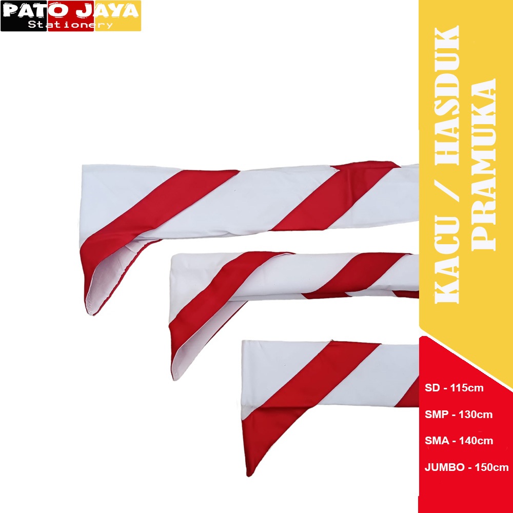KACU PRAMUKA SD SMP SMA JUMBO / HASDUK PRAMUKA 115CM - 150CM