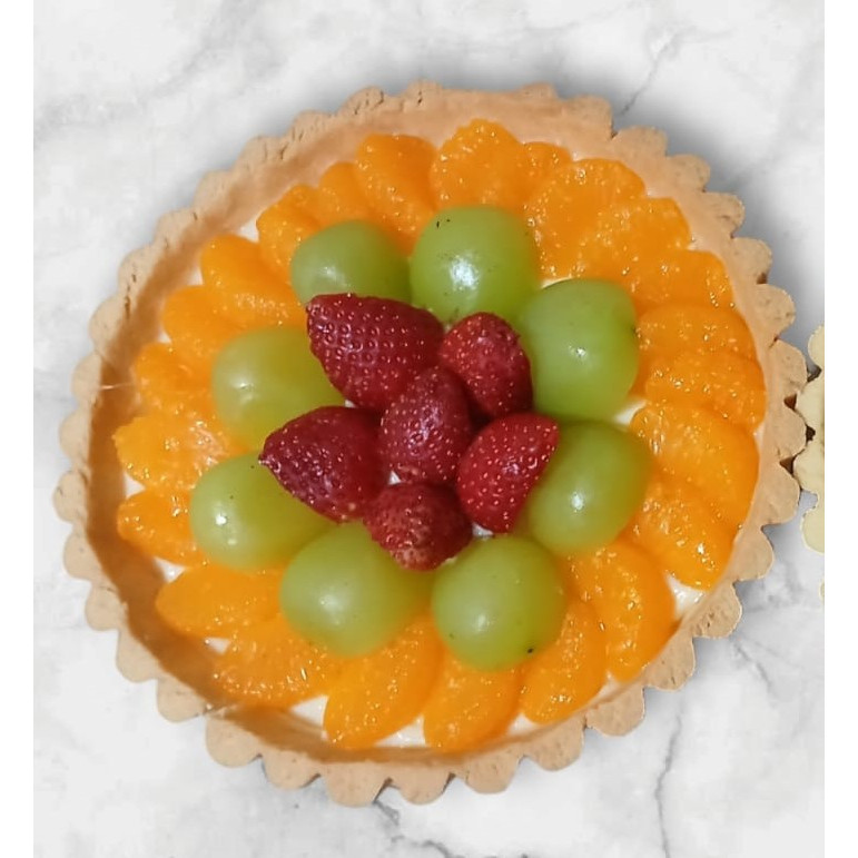 

Pie Fruit diameter 15cm (cocok untuk ulang tahun / hantaran/kado)