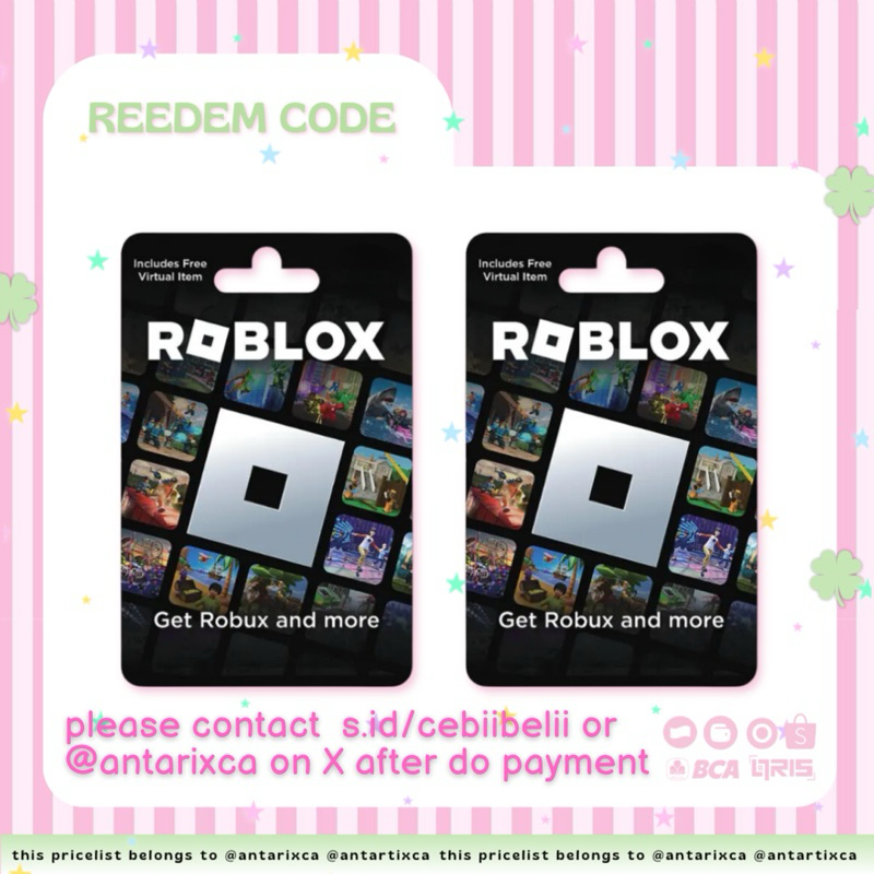 ROBLOX GIFT CARD TRUSTED AND FAST