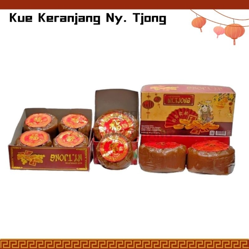 

Satu Dus Kue Keranjang Ny. Tjong Kue Dodol China Imlex Kue Bakul Tiampan