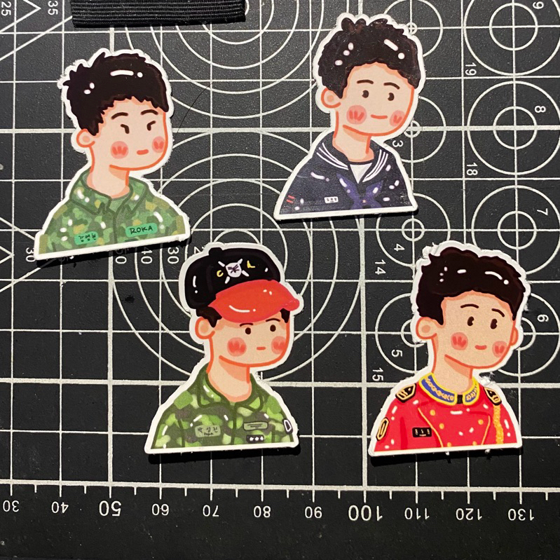 

Stiker DAY6 Military Halo Dek