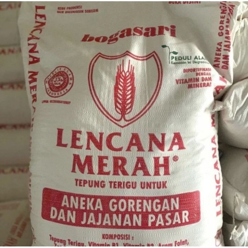 

Bogasari Tepung Lencana Merah 1 Kg