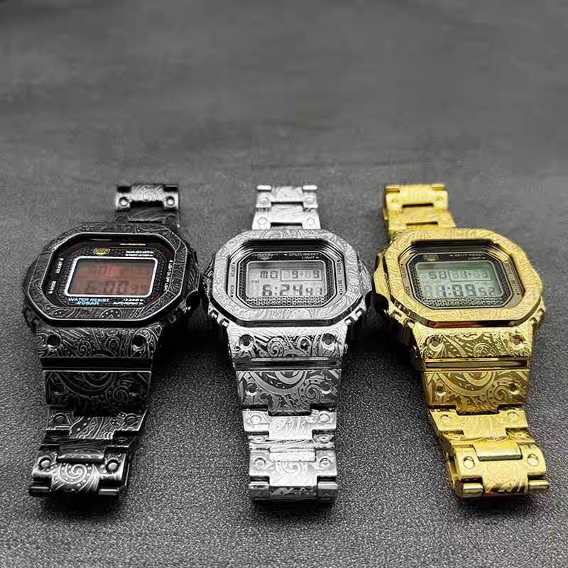 BNB Metal Batik 2024 bezel bracelet DW 5600 series aftermarket