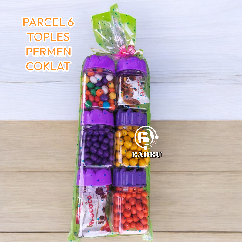 

PAKET PARCEL 6 TOPLES PERMEN COKLAT