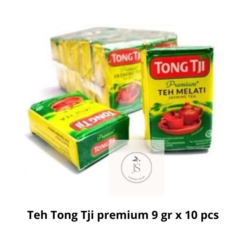 

TEH TONGJI BUBUK PREMIUM MELATI 9 GRAM X 10 PCS EXP OKTOBER 2026