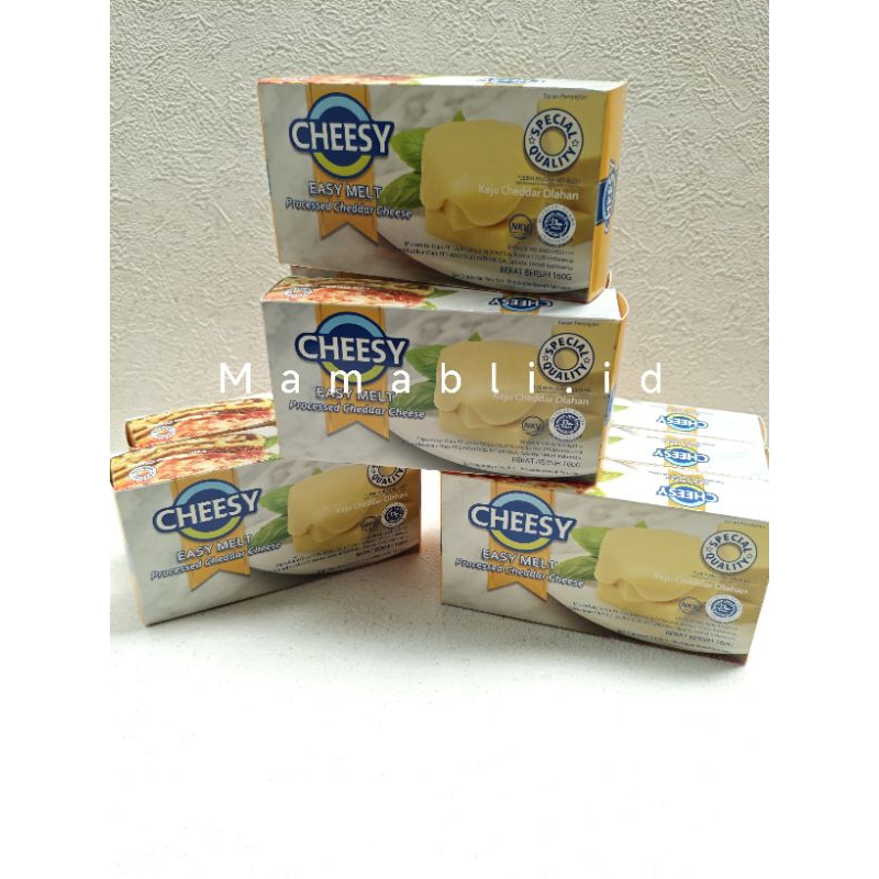 

EASY MELT CHEESE by CHEESY (160g & 480g)