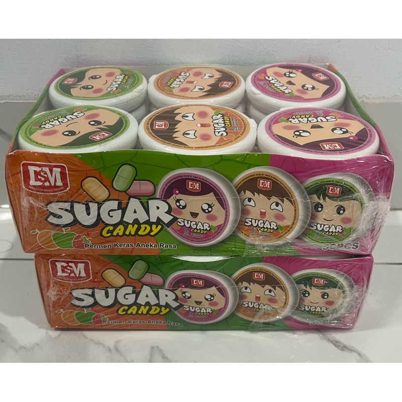 

( isi 30PCS / box ) SUGAR CANDY PERMEN KERAS ANEKA RASA