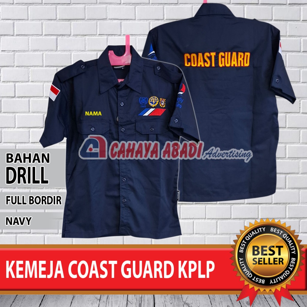 Kemeja KPLP Coast Guard Seragam KPLP Coast Guard Baju KPLP Coast Guard