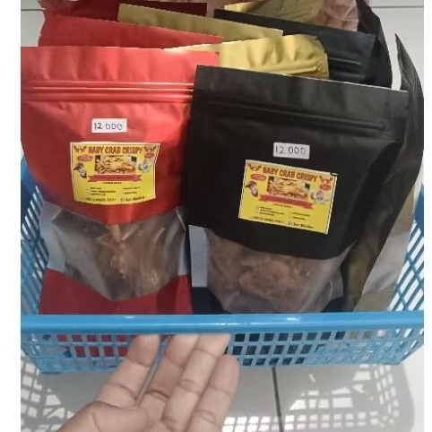 

baby crab crispy pilih rasa bebas