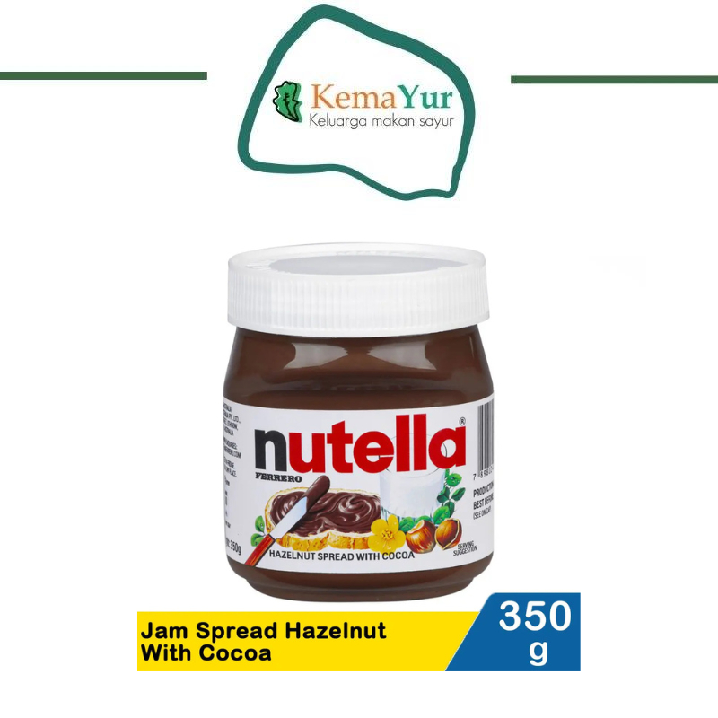 

Nutella Jam Spread Hazelnut With Cocoa 350G
