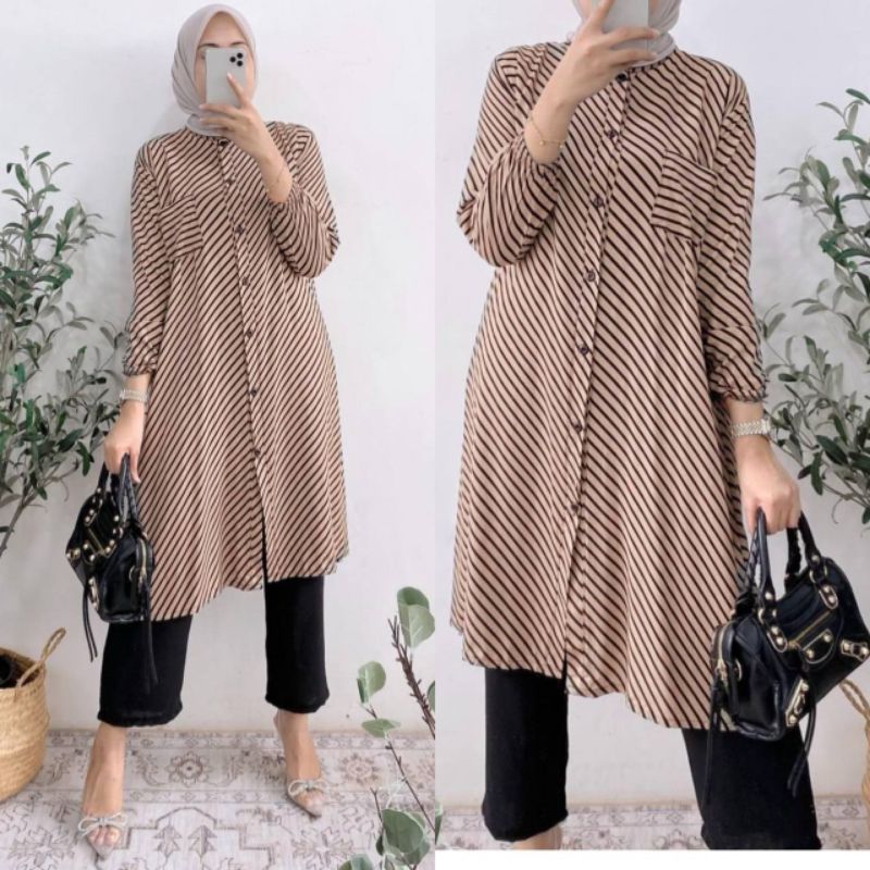 setelan tunik rayon setelan tunik bahan adem setelan tunik setelan wanita setelan tunik jumbo setela