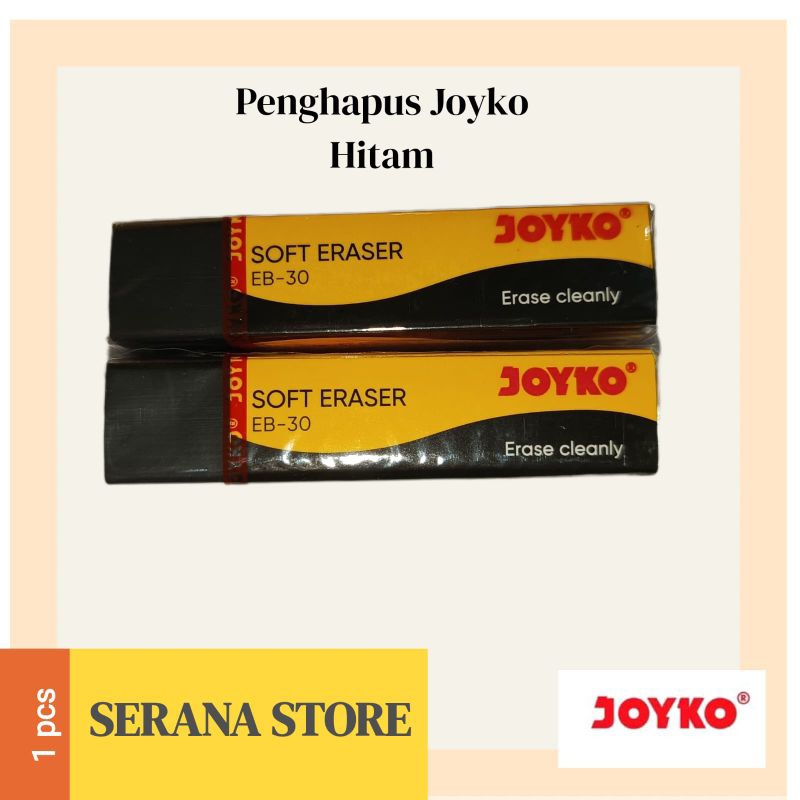 

Penghapus Joyko Hitam (1 psc)/Joyko Soft Eraser EB-30