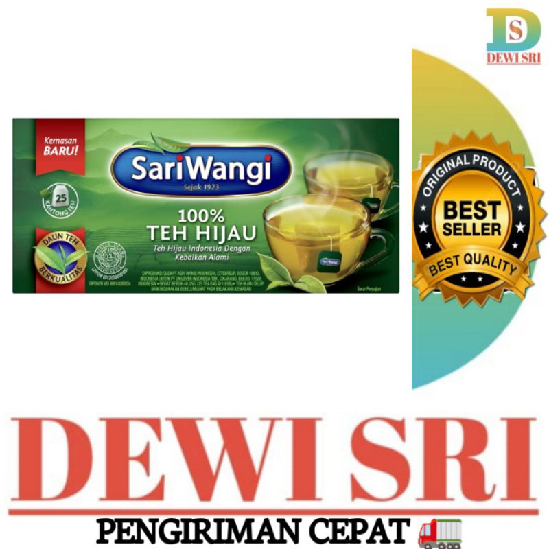 

Sariwangi 100% Teh Hijau 1 Box.