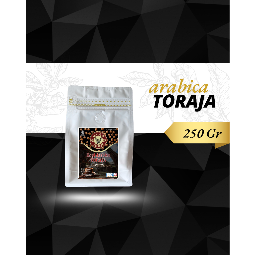 

Kopi Arabica Toraja Premium 1 KG Kopi Bubuk / Kopi Biji