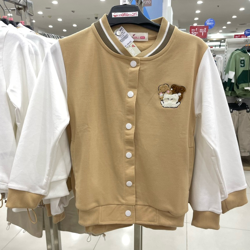 Aero Girls Jaket anak perempuan usia 5-12 tahun