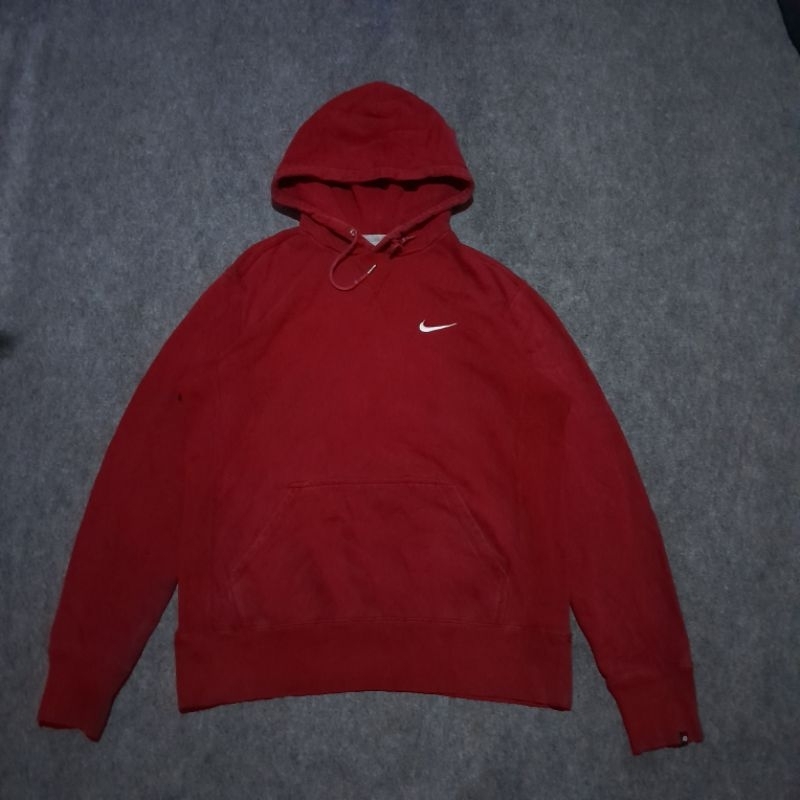 Hoodie Nike small Swoosh maroon
