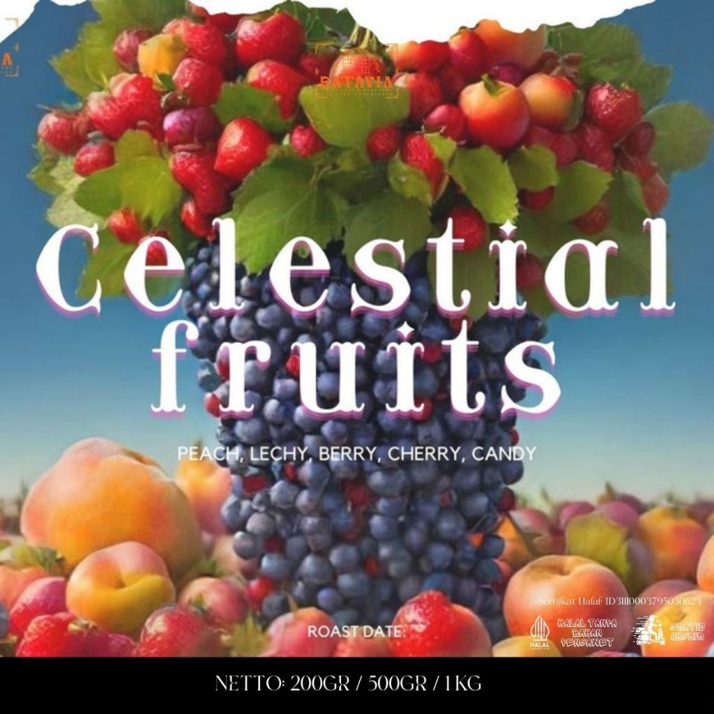 

Celestial Fruits - Espresso Blend Specialty | Biji Kopi Arabica Specialty Blend for Espresso