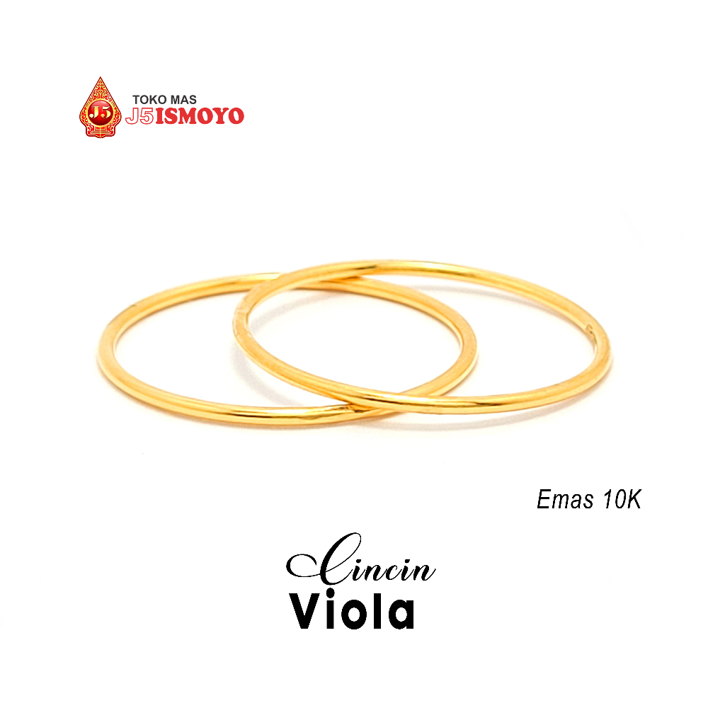 Cincin Emas Viola Model Terbaru(TM) J5 Ismoyo