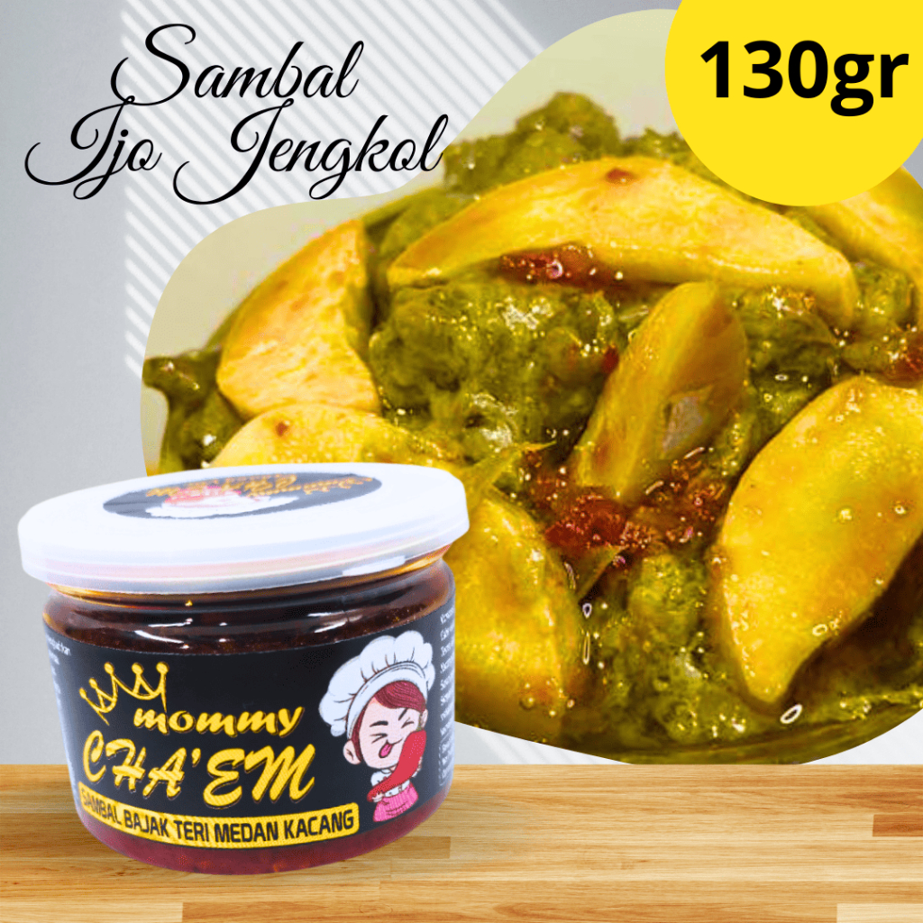 

Sambel Ijo Jengkol / 130gr / Sambal Mommy Cha'em