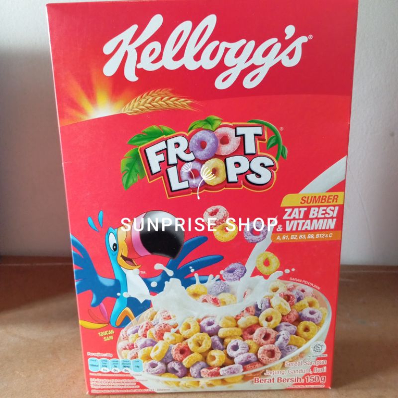 

kelloggs froot loops sereal 150 gram