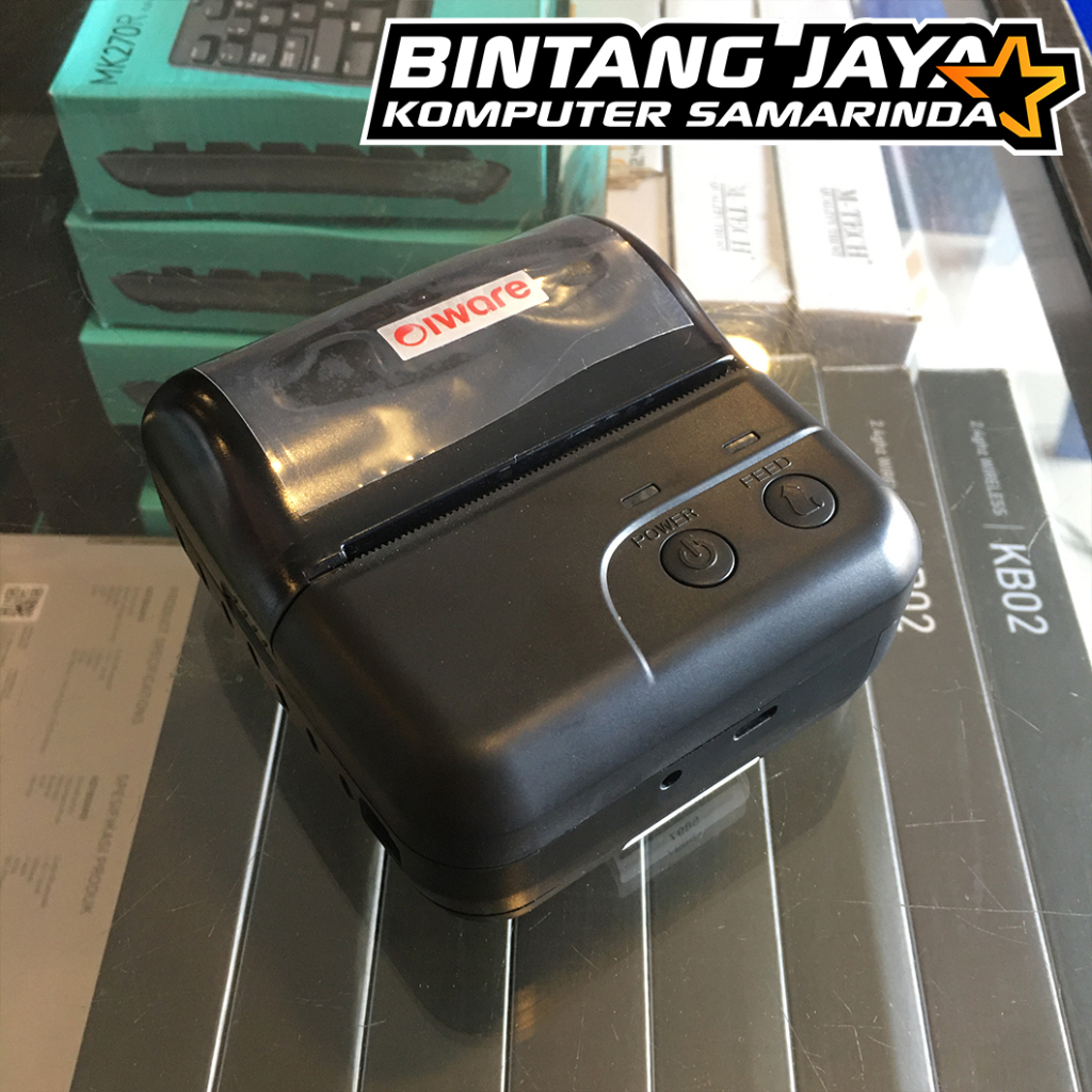 Printer Thermal Wireless Bluetooth IWARE MP80 80mm