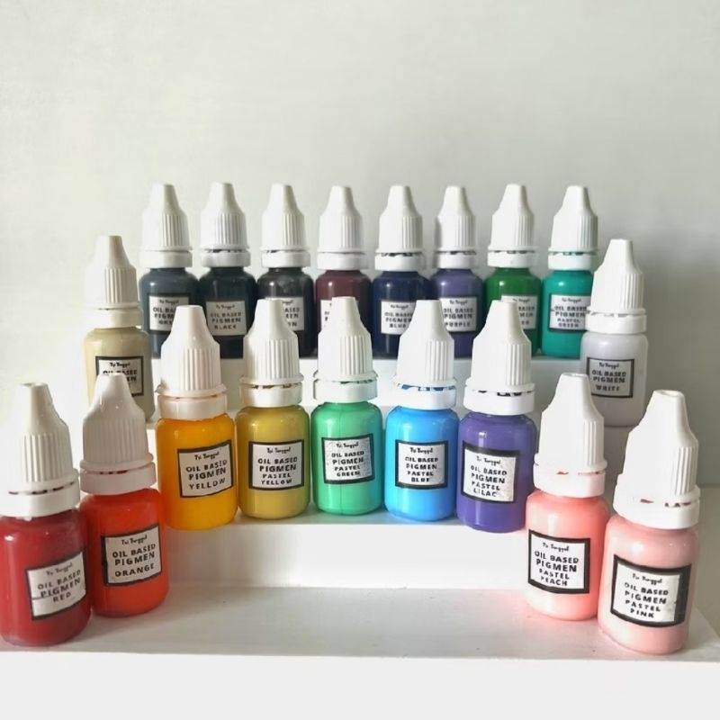 

Pigmen Resin Oil Based Cat Minyak Pewarna Resin Warna Warni Lengkap Kerajinan Seni Kesenian Hiasan