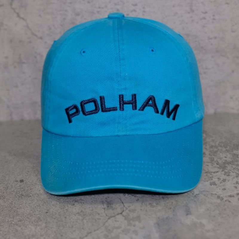 Topi casual POLHAM Original biru