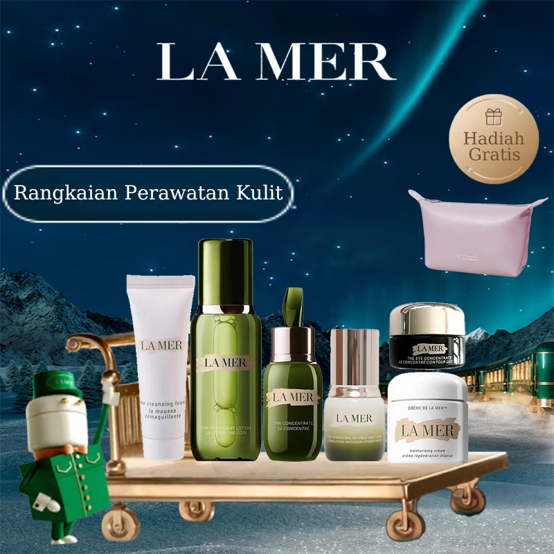 LA MER Rangkaian Perawatan Kulit （Mini Size）/La Mer treatment lotion/La Mer The Concentrate/La Mer T