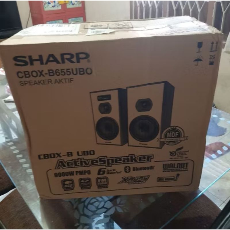 Speaker Active SHARP CBOX-B658UBO